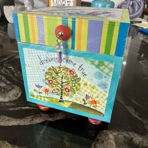 May All Your Dreams Come True Keepsake Trinket Box